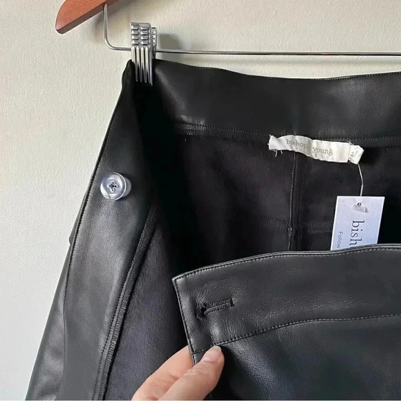 bishop + young | Vegan Leather Margarita  Wrap Skirt - Picture 9 of 13